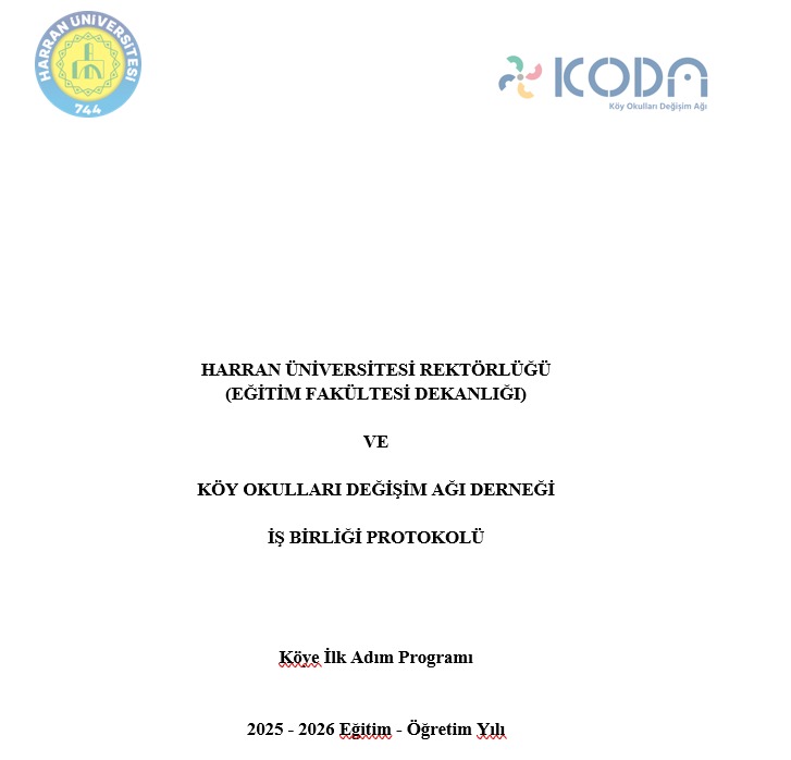 Köy Okulları Değişim Ağı [KODA] ile Protokol İmzalandı